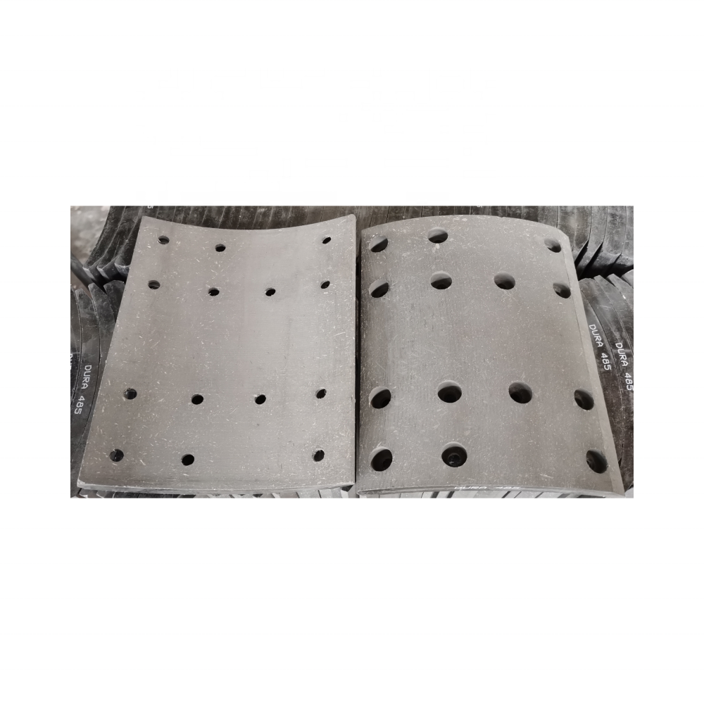 High Quality Shacman F2000 F3000 8130363 Truck Trailer Brake Lining FMSI 4657 Break Pads Safety Brake Part